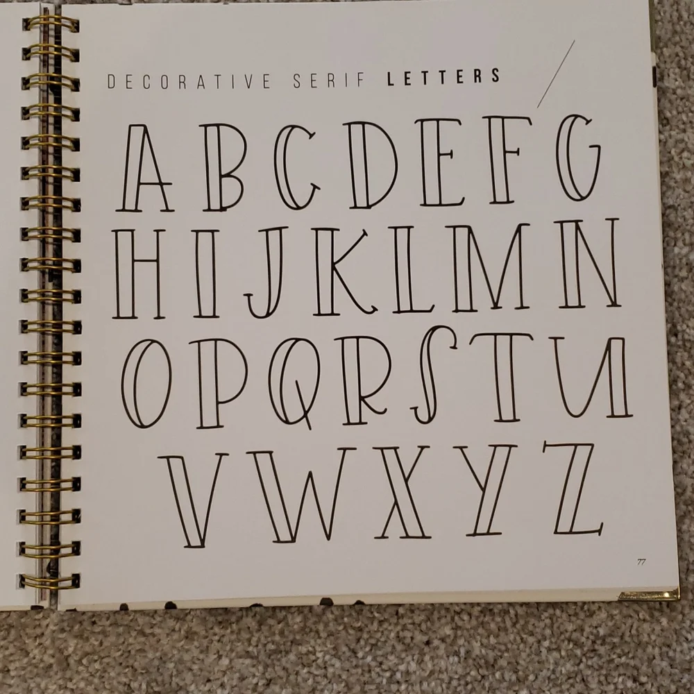 Hand Lettering 101 Book - Picture 4 of 5